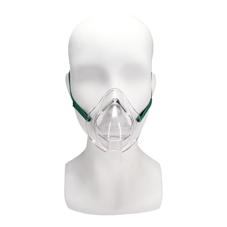 Sun Med 1114-7-50 Oxygen Mask Salter Labs Nasal / Oral Style Infant Adjustable Head Strap / Nose Clip