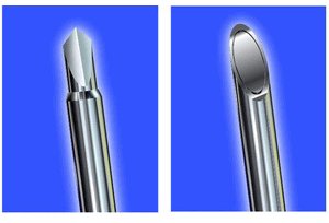 Biopsy Needle 11 Gauge 6 Inch Length Diamond Point Tip