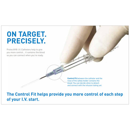 ProtectIV® Safety IV Catheter, 22 G