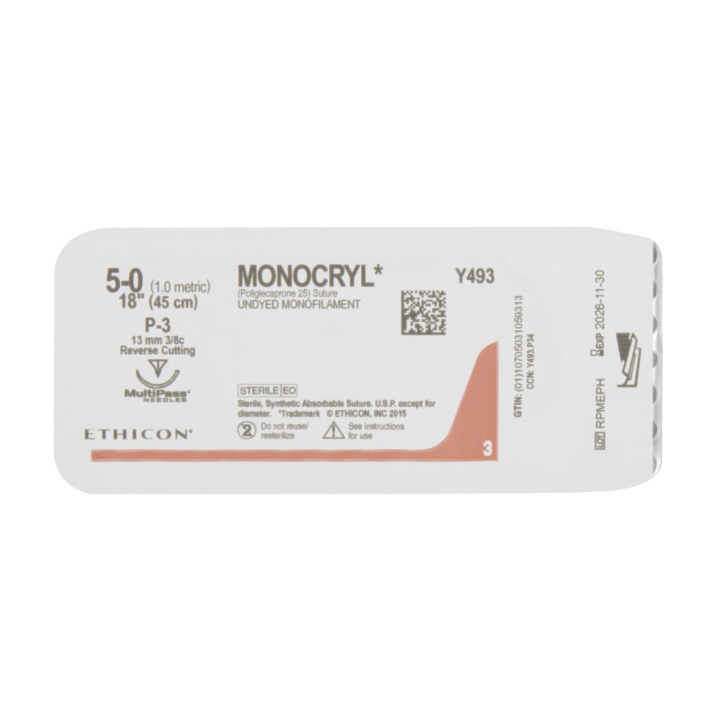 Monocryl™ Suture with Needle
