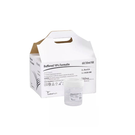 Cardinal C4320-30H Health Prefilled Specimen Container, 30 mL Fill in 60 mL