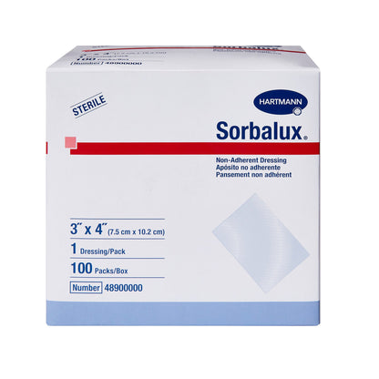 Sorbalux® Nonadherent Dressing, 3 x 4 Inch