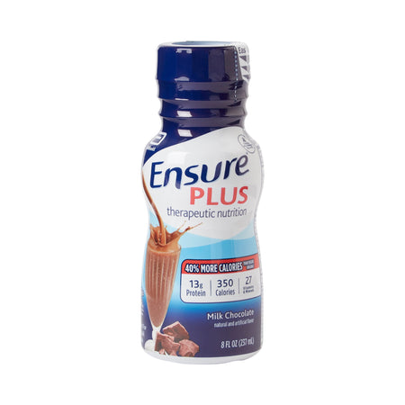 Abbott Nutrition 58299 Ensure Plus Therapeutic Nutrition, Chocolate, 8-ounce bottle