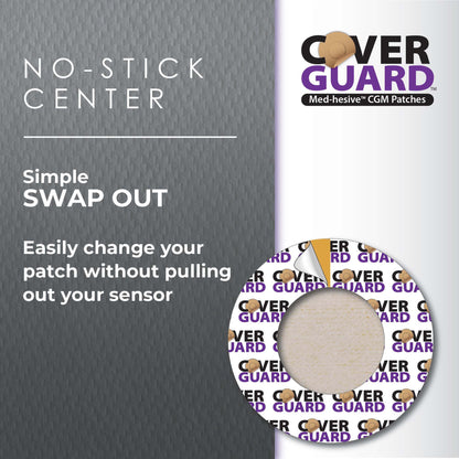 Sensor Overpatch CoverGuard Tan For FreeStyle Libre 3 Sensor