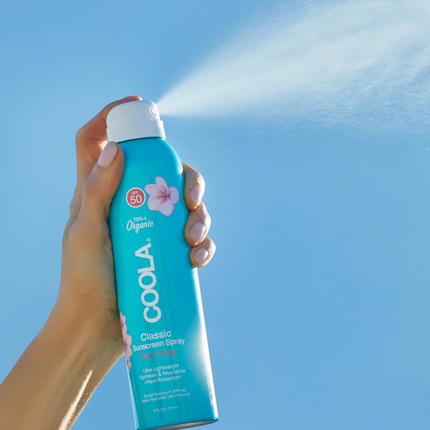 Sunscreen COOLA® Classic Body SPF 50 Spray 6 oz. Aerosol Can
