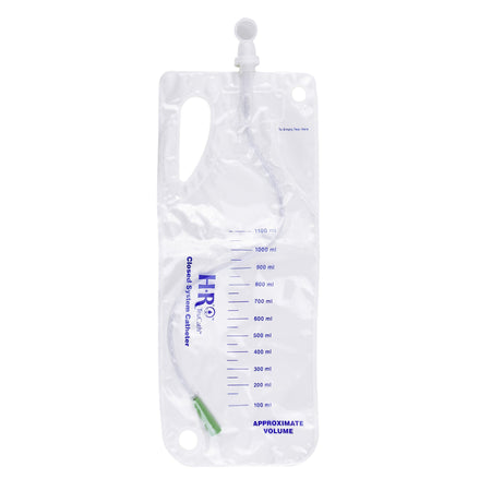 HR Healthcare CSC14 TruCath Intermittent Closed System Catheter, 14 Fr., 16 Inch
