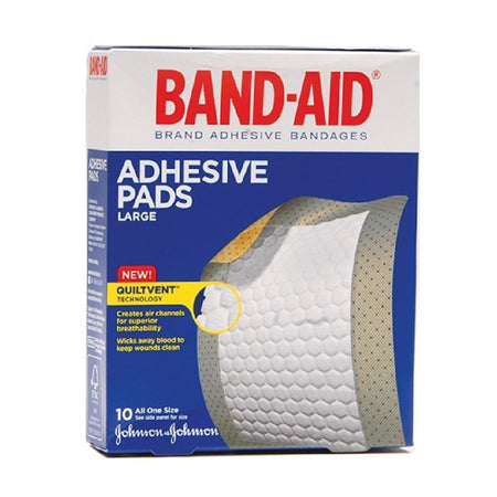 Johnson & Johnson 111833800 Band-Aid Comfort-Flex Adhesive Pads, 2-7/8 x 4 Inch