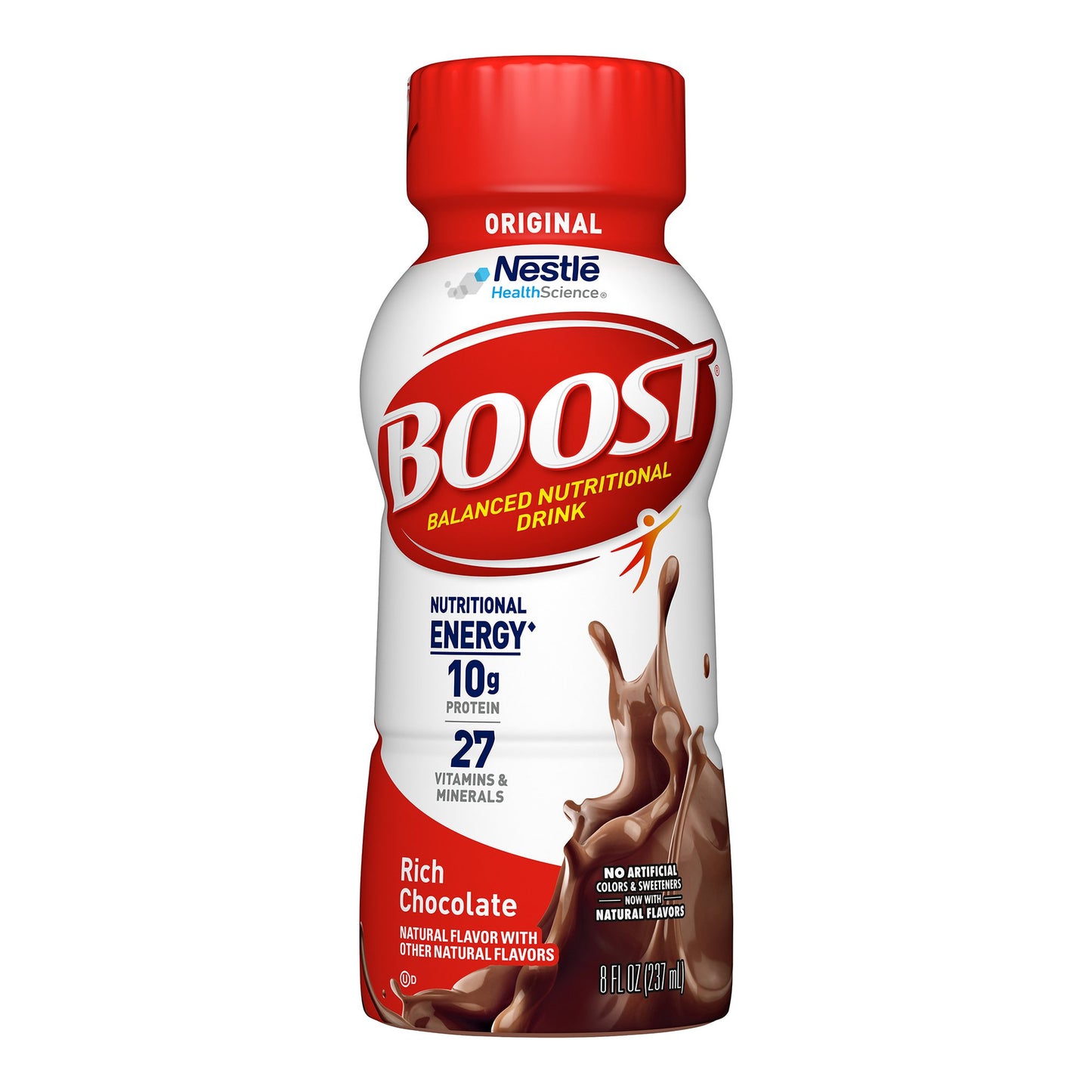 Boost® Original Chocolate Balanced Nutritional Drink, 8-ounce bottle