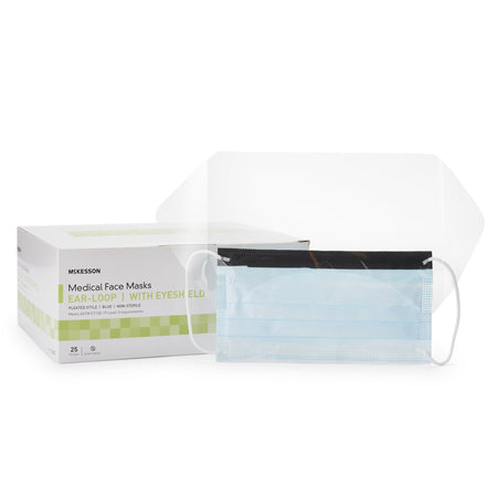 McKesson 91-2600 Procedure Mask with Eye Shield