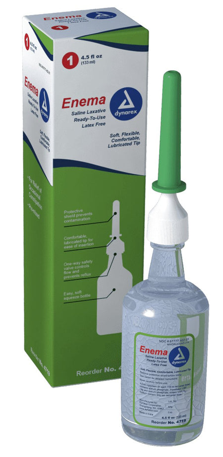 Dynarex 4719 Saline Enzyme Enema