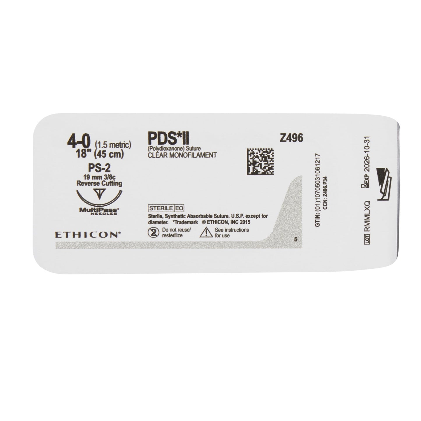 PDS™ II Suture with Needle