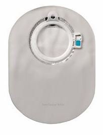 Coloplast 11401 SenSura Mio 2-Piece Closed End Opaque Ostomy Pouch, Green Match