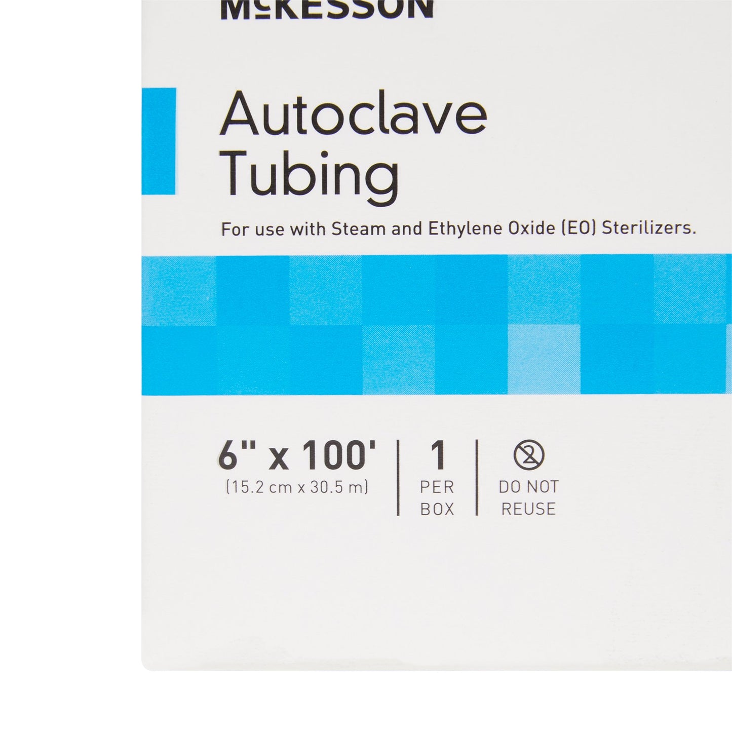 McKesson Sterilization Tubing, 6 Inch x 100 Foot