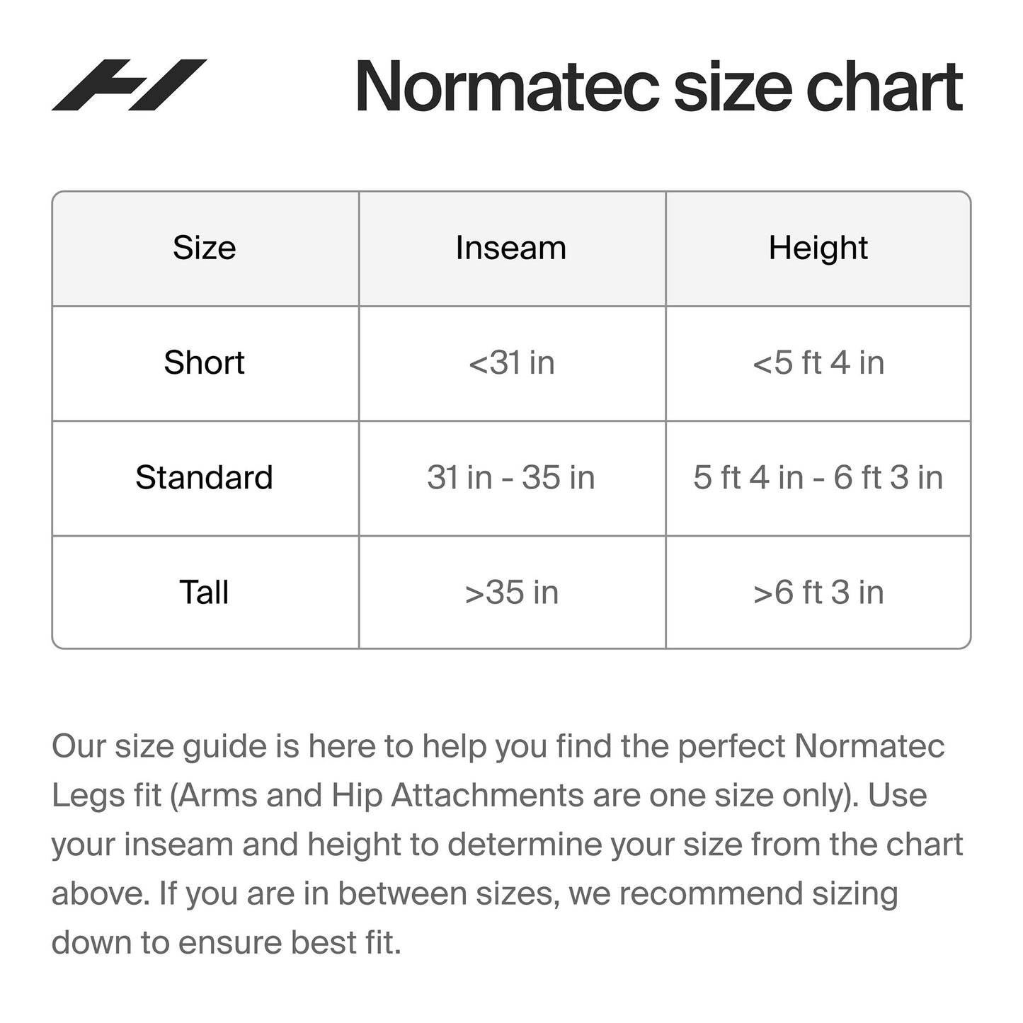 Hyperice Normatec Elite Compression Massage Garment, for Users 5'4" – 6'3"