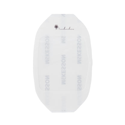 McKesson Octagonal Sterile Dressing with Frame-Style Delivery, 6 x 7 Centimeter