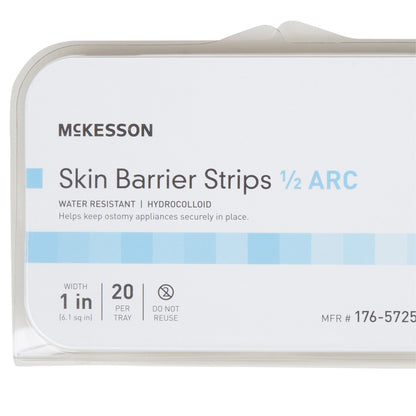McKesson Skin Barrier ½ Arc Strip