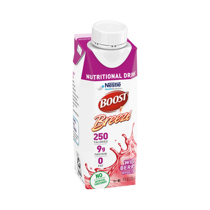 Boost Breeze® Wild Berry Nutritional Drink, 8-ounce carton