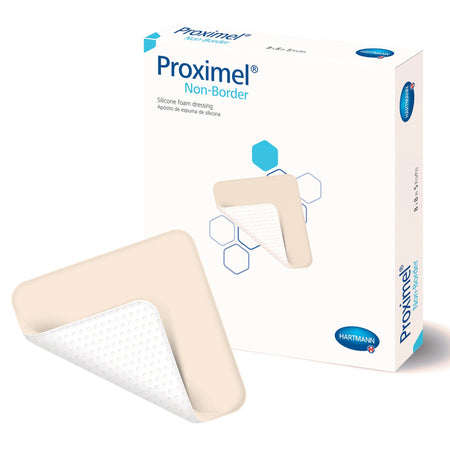 Hartmann 15713104 Proximel Non-Border Foam Dressing, 8 x 8 Inch