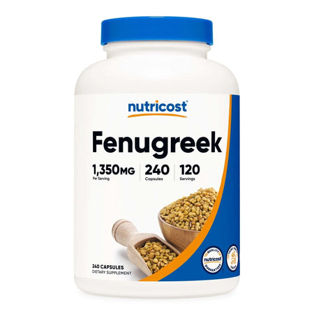 Nutricost NTC020101 675 mg Fenugreek Capsules
