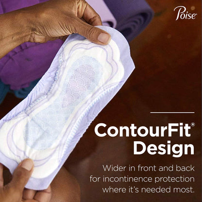 Poise® Bladder Control Pads for Women, Heavy Absorbency, 15.9-Inch Length