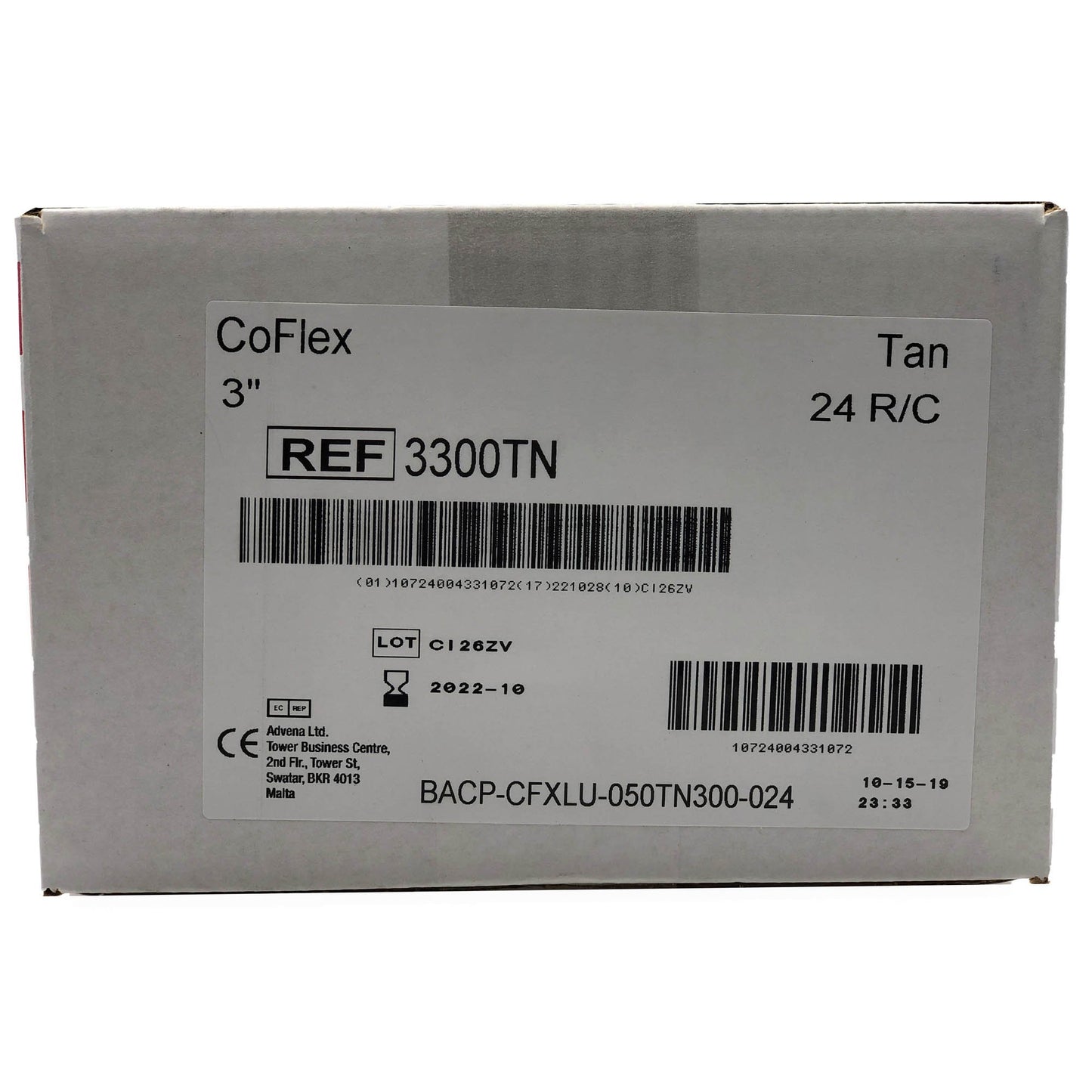 CoFlex® Self-adherent Closure Cohesive Bandage, 3 Inch x 5 Yard