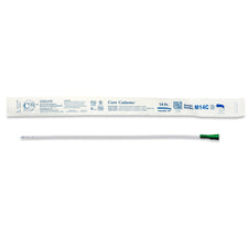 Cure Catheter™ Male Intermittent Catheter, 14 Fr., Coude