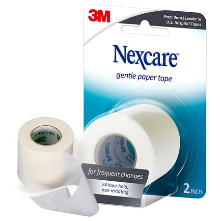 Solventum 5113156655 3M Nexcare Gentle Medical Tape, 2 Inch x 10 Yard