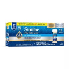 Infant Formula Similac® 360 Total Care® Unflavored 2 oz. Bottle Liquid Iron