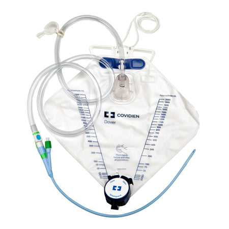 Cardinal 6153 Dover Silicone Foley Catheter Insertion Tray, 16 Fr.