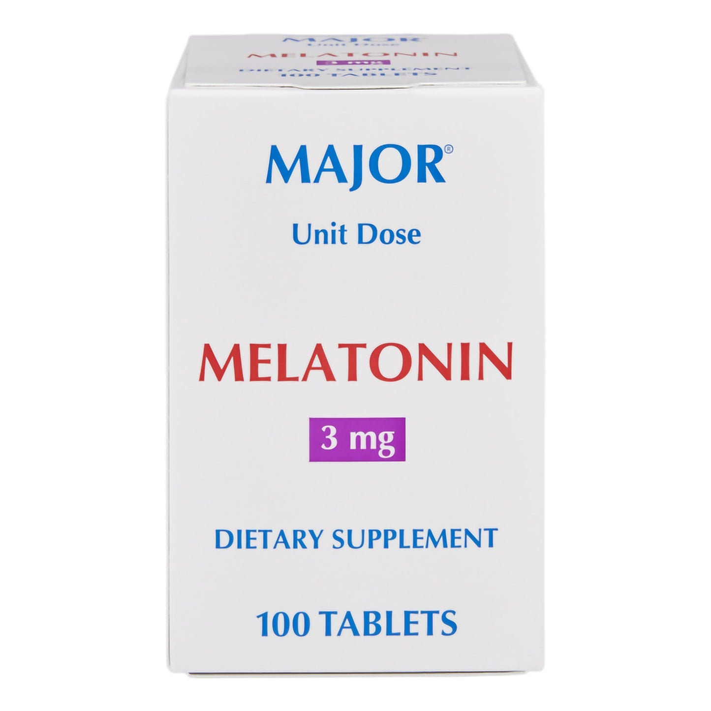 Major® 3-milligram Melatonin, Individually Wrapped Tablets