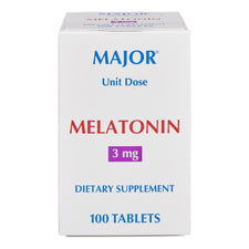 Major® 3-milligram Melatonin, Individually Wrapped Tablets