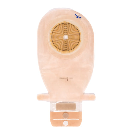 Coloplast 557040 Assura Flat 1-Piece Transparent Colostomy Pouch, 10 – 76mm Stoma