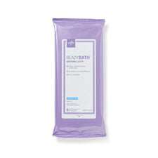 Rinse-Free Bath Wipe ReadyBath® Soft Pack Unscented 8 Count
