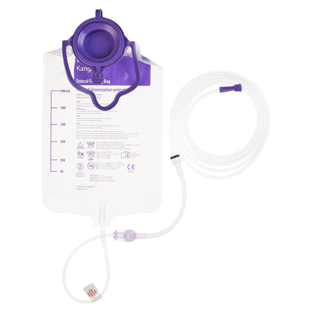 Cardinal 762055 Enteral Feeding Pump without ENFit Transitional Adapter Kangaroo Joey 500 mL PVC NonSterile