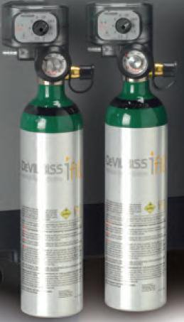 Drive Medical 535D-E-870 DeVilbiss iFill Oxygen Cylinder Size E Aluminum