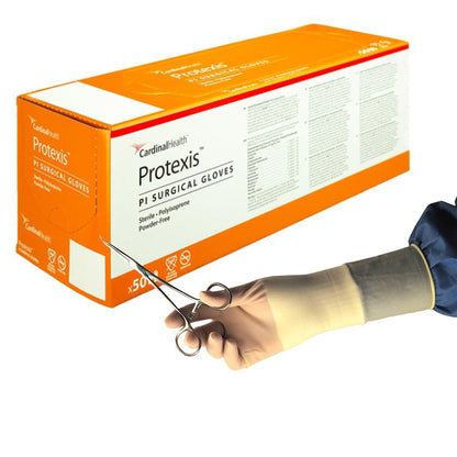 Cardinal 2D72PT80X Protexis™ PI Polyisoprene Surgical Glove, Size 8, Ivory