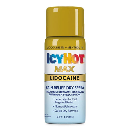 Sanofi 4116717402 Icy Hot Max Lidocaine Dry Spray