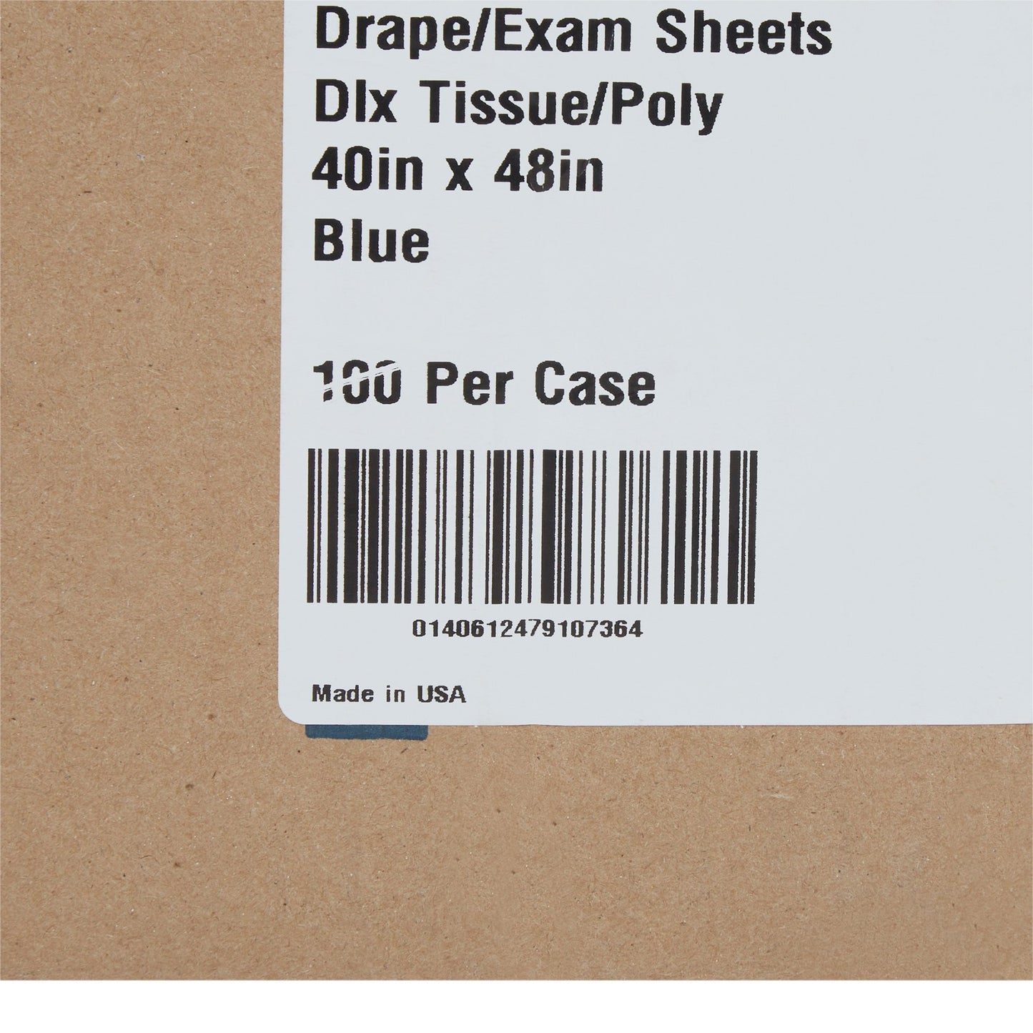 McKesson Nonsterile Physical Exam Drape, 40 x 48 Inch