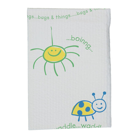 Table Paper Tidi® Choice 14 Inch Width 125 Foot Length Print (Bugs and Things) Crepe
