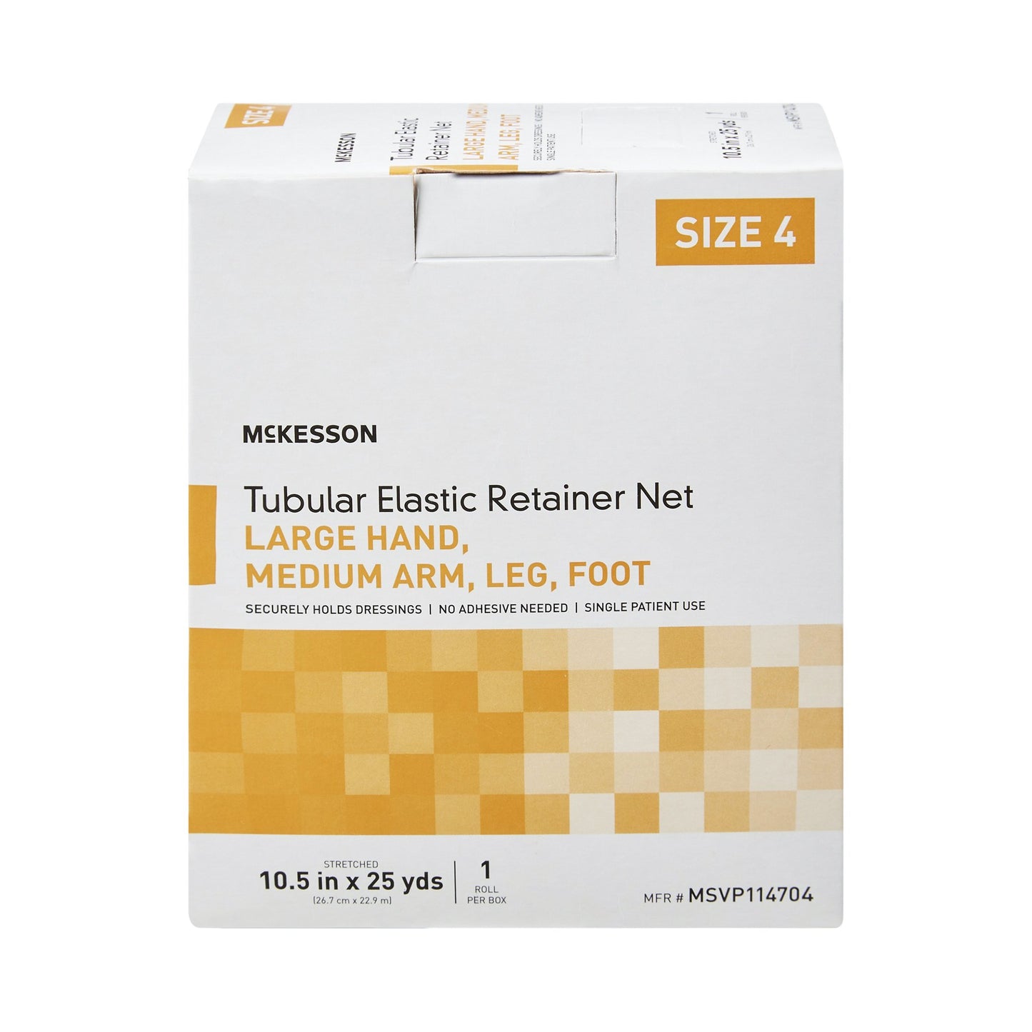 McKesson Tubular Bandage, Size 4, 25 Yard
