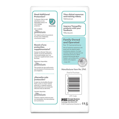 Tranquility® Essential Heavy Incontinence Brief, Extra Small