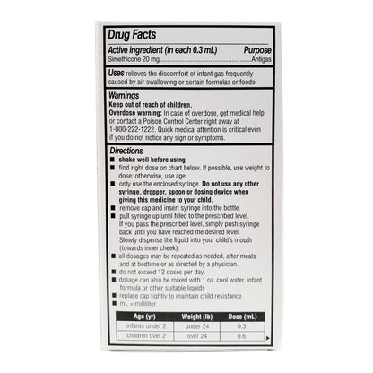 Rugby® Simethicone Infant Gas Relief