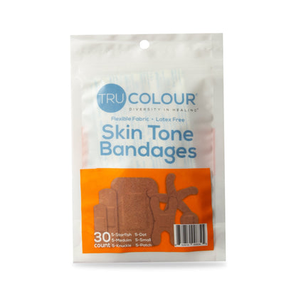 TruColour® Brown Adhesive Strips, Assorted Shapes and Sizes