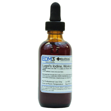 EDM 3 LLC 400351 Lugol's Iodine Stain 2 oz.