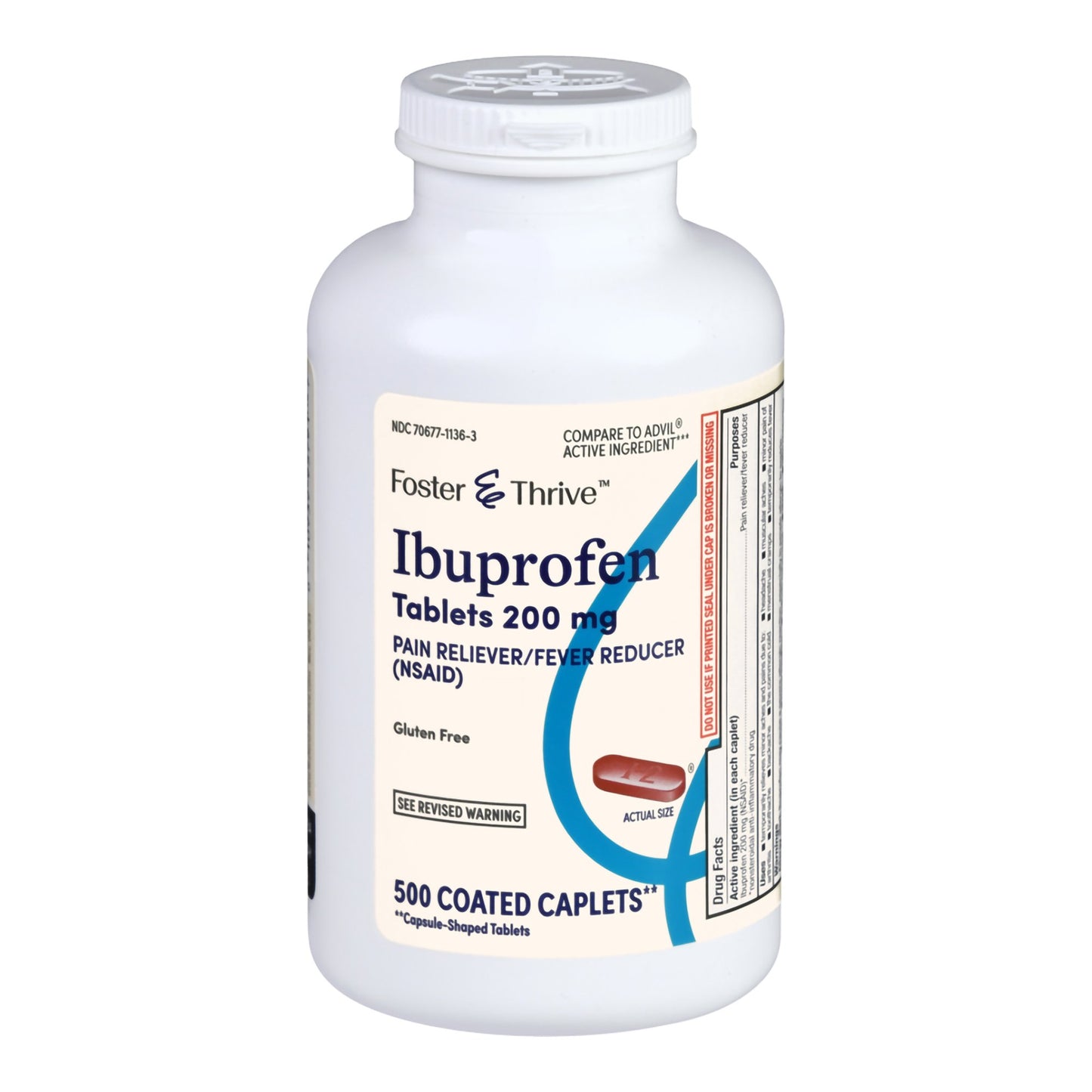 Foster & Thrive™ Ibuprofen 200 mg Coated Caplets