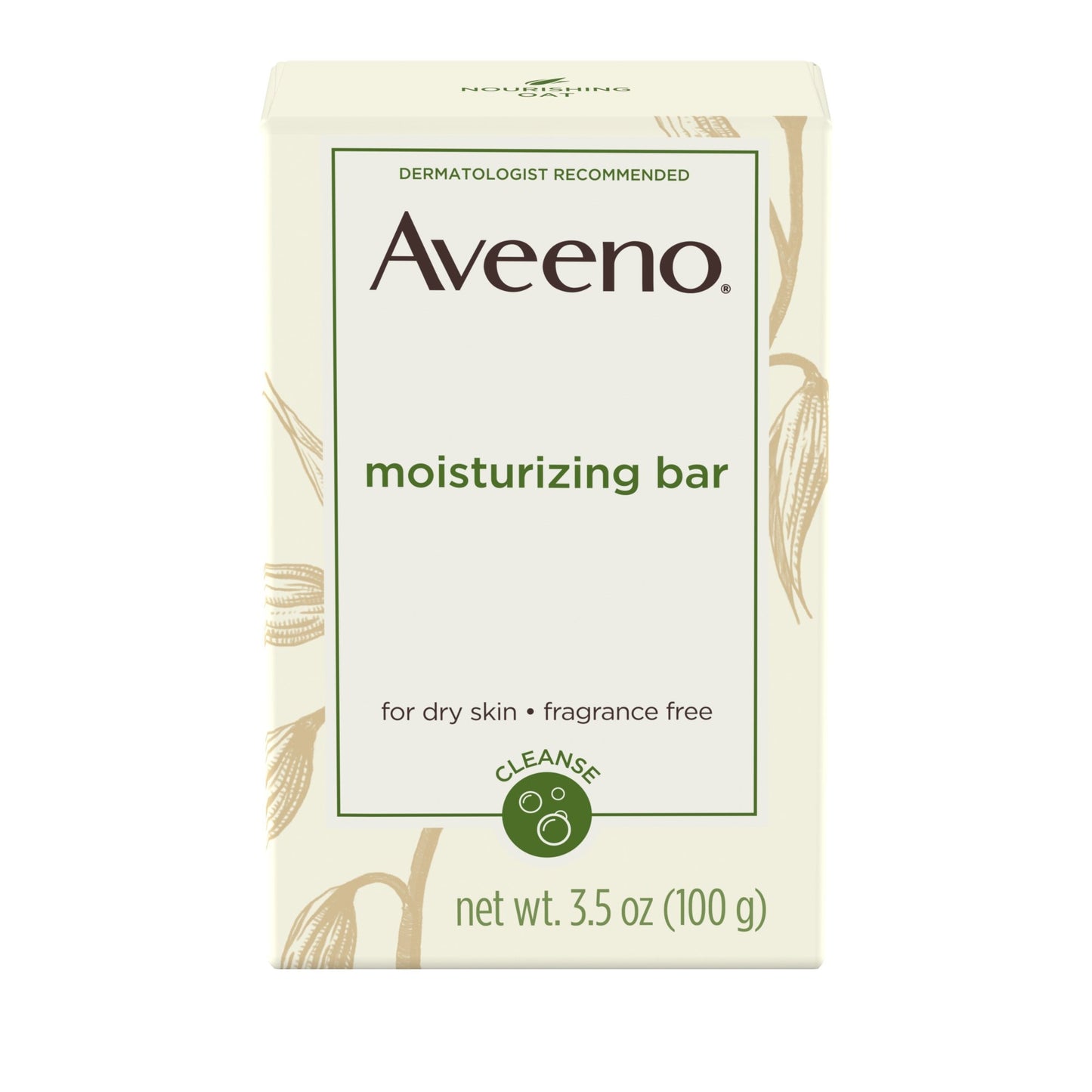 Aveeno® Moisturizing Cleansing Bar, 3.5 oz.