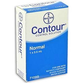 Ascensia Diabetes Care 7109 Bayer Contour Blood Glucose Control Solution, Normal Level
