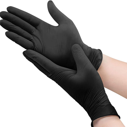 Microflex® MidKnight™ Touch 93-736 Nitrile Exam Glove, 2X-Large, Black
