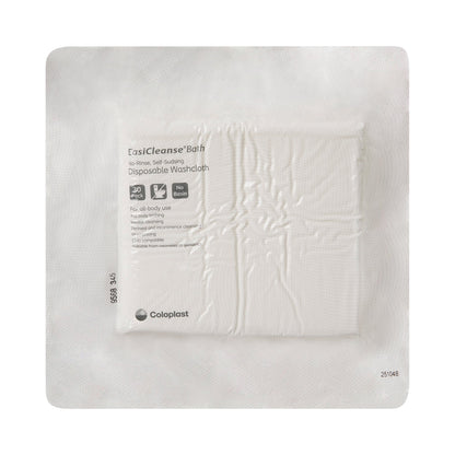 Coloplast EasiCleanse® 7055 Bath No-Rinse, Self-Sudsing Wipes, Scented, 20 x 20 Centimeter