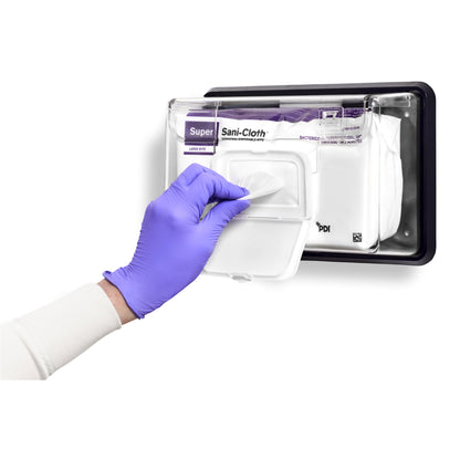 Super Sani-Cloth® Large Germicidal Disinfectant Wipes, Soft Pack